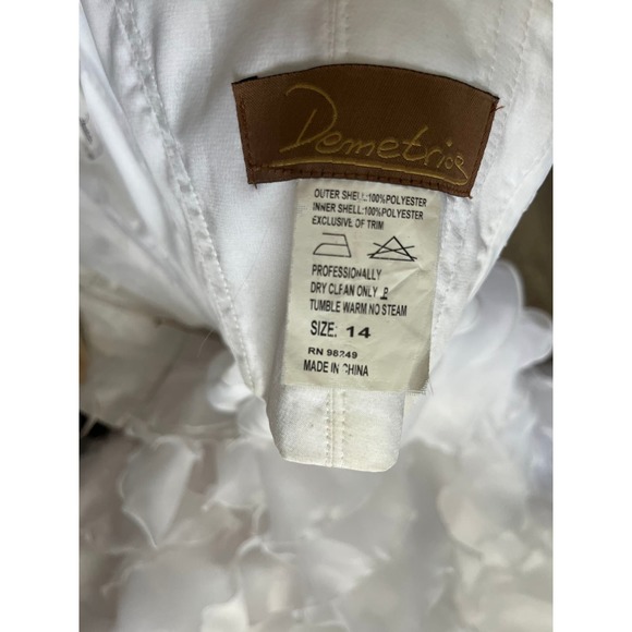 Demetrios Strapless Wedding Dress IL-3195 Illusions Discount Designer Dress - Picture 4 of 10